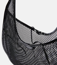 Alaia One Piece XL fishnet shoulder bag