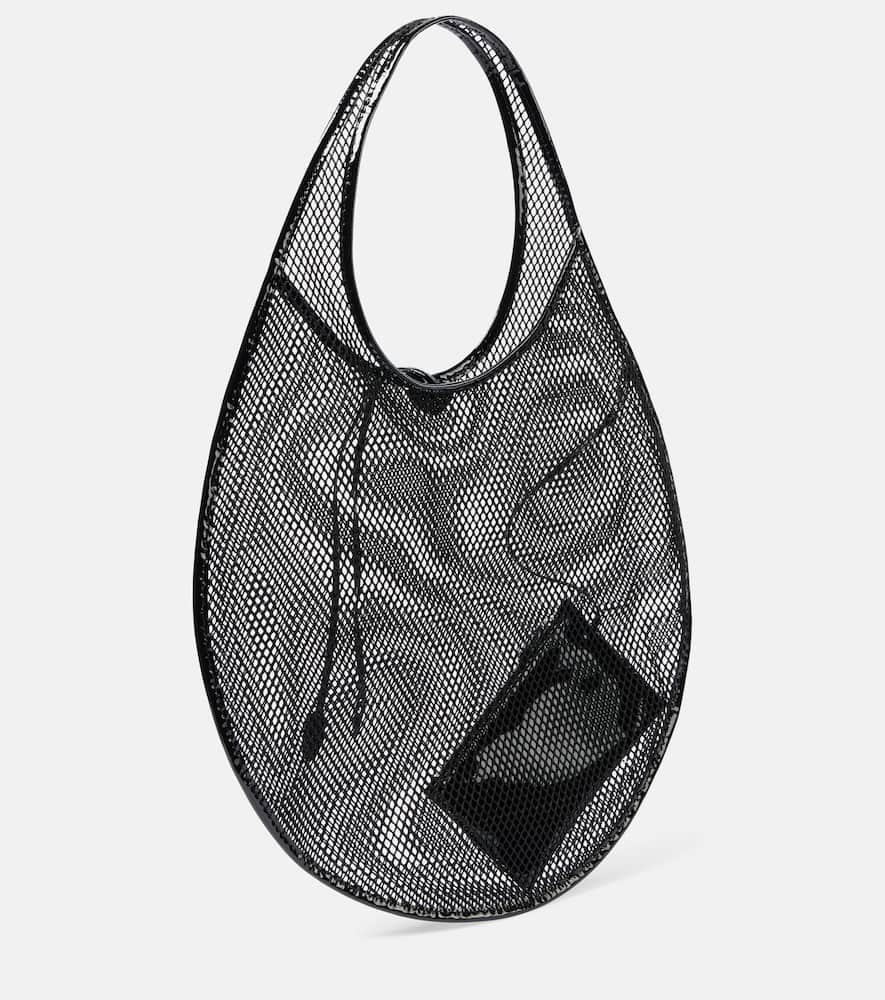 Alaia One Piece XL fishnet shoulder bag