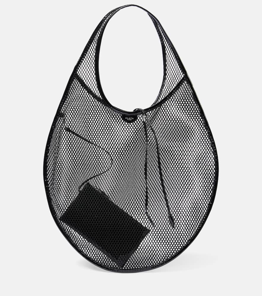 Alaia One Piece XL fishnet shoulder bag. Shop Alaia Shoulder Bags for women now.