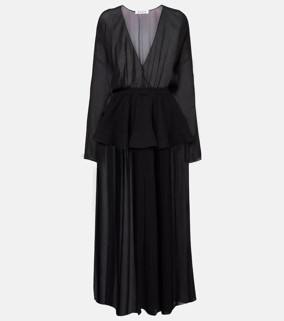 Alaia Peplum midi dress