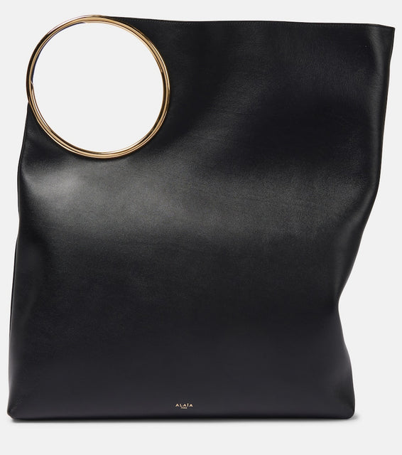 Alaia Ring XL leather tote bag. Shop Alaia Top-Handle Bags for women now.