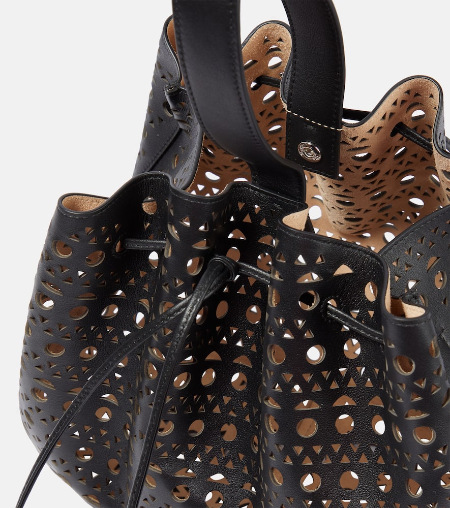 Alaia Rose Marie 28 Vienne leather tote bag