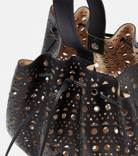 Alaia Rose Marie 28 Vienne leather tote bag