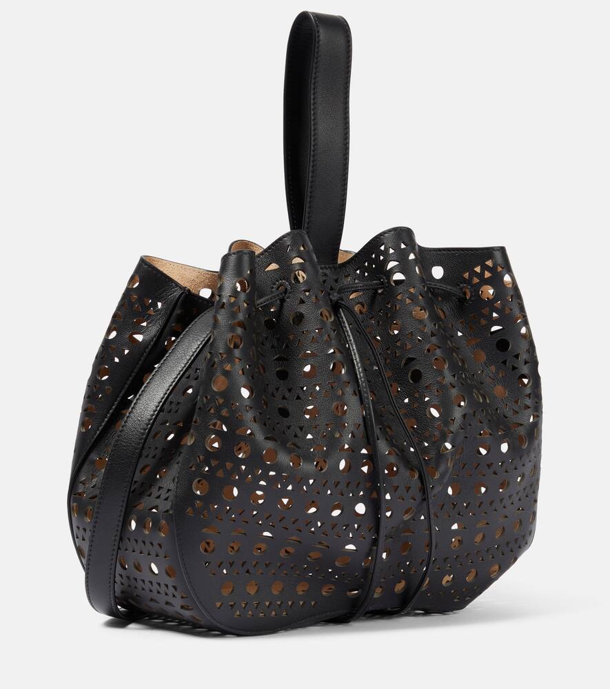 Alaia Rose Marie 28 Vienne leather tote bag