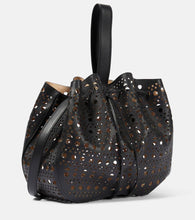 Alaia Rose Marie 28 Vienne leather tote bag