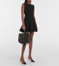 Alaia Rose Marie 28 Vienne leather tote bag