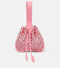 Alaia Rose Marie leather bucket bag. Shop Alaia Top-Handle Bags for women now.