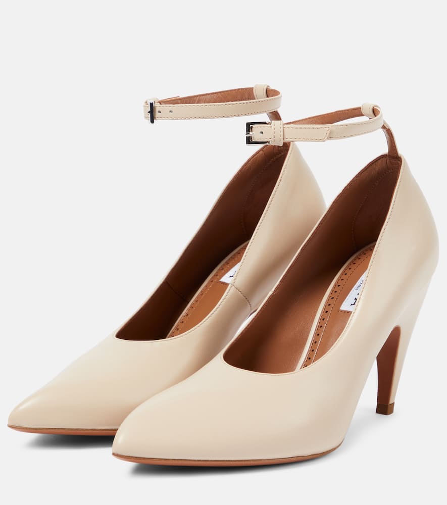 Alaia Shark leather pumps