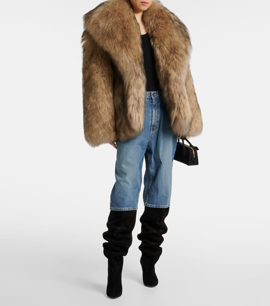 Alaia Shearling coat