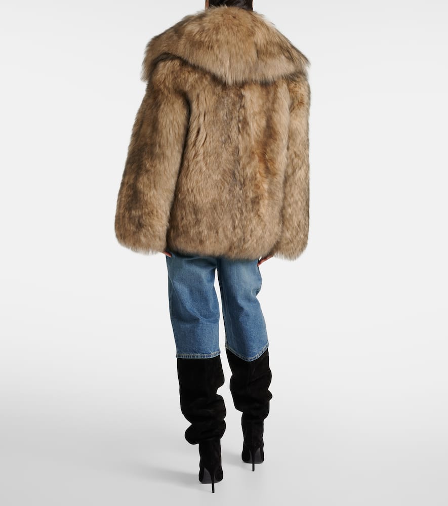 Alaia Shearling coat