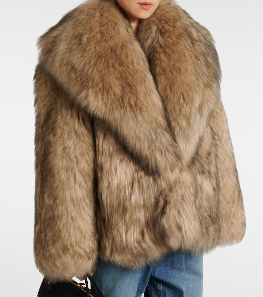 Alaia Shearling coat