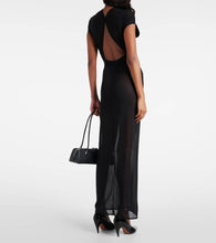 Alaia Sheer maxi dress