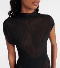 Alaia Sheer maxi dress