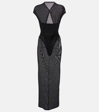 Alaia Sheer maxi dress