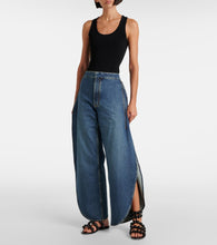 Alaia Sphere leather sandals