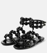 Alaia Sphere leather sandals