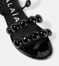 Alaia Sphere leather sandals