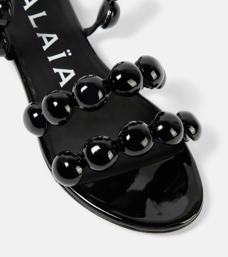 Alaia Sphere leather sandals