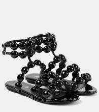 Alaia Sphere leather sandals