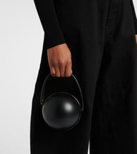 Alaia Sphere leather tote bag
