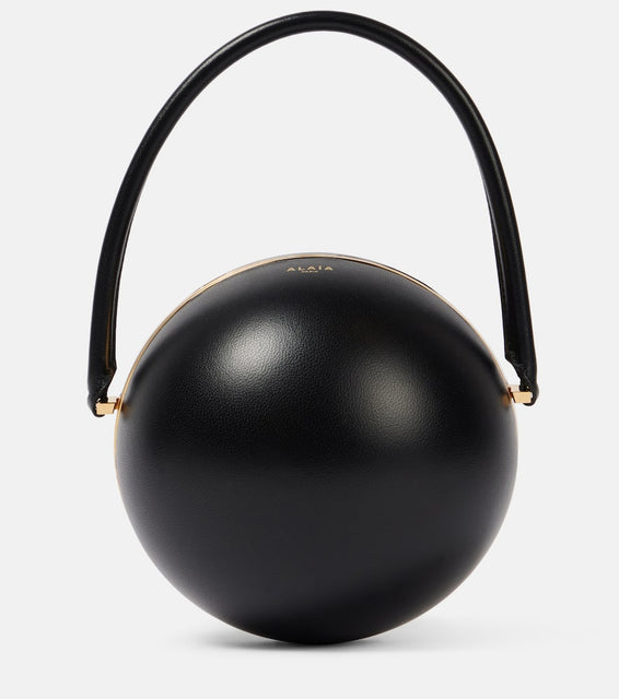 Alaia Sphere leather tote bag. Shop Alaia Top-Handle Bags for women now.