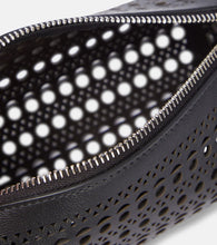 Alaia Tube perforated leather shoulder bag
