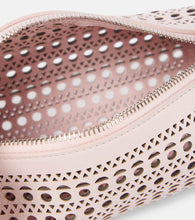 Alaia Tube perforated leather shoulder bag