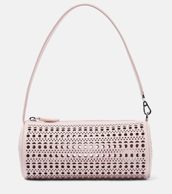 Alaia Tube perforated leather shoulder bag. Shop Alaia Shoulder Bags for women now.