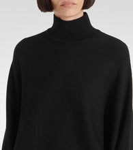 Alaia Turtleneck wool-blend minidress