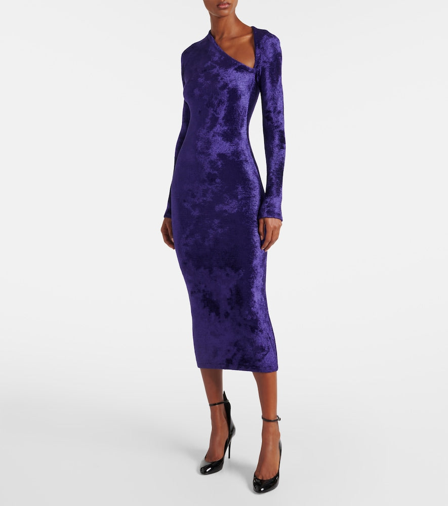Alaia Velvet maxi dress