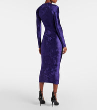 Alaia Velvet maxi dress