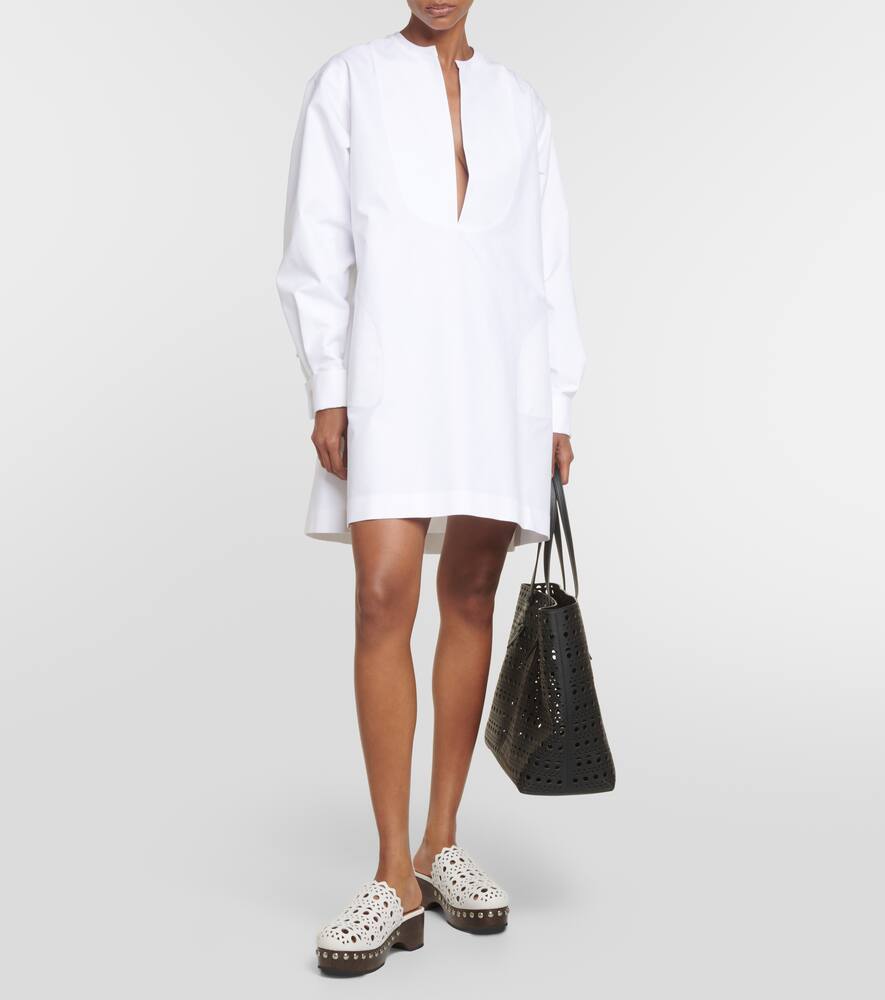 Alaia Vienne leather clogs