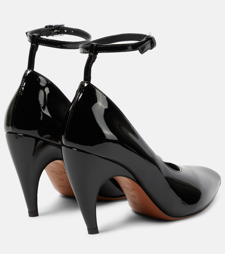 Alaia Shark patent leather pumps - Black High-Heel Pumps