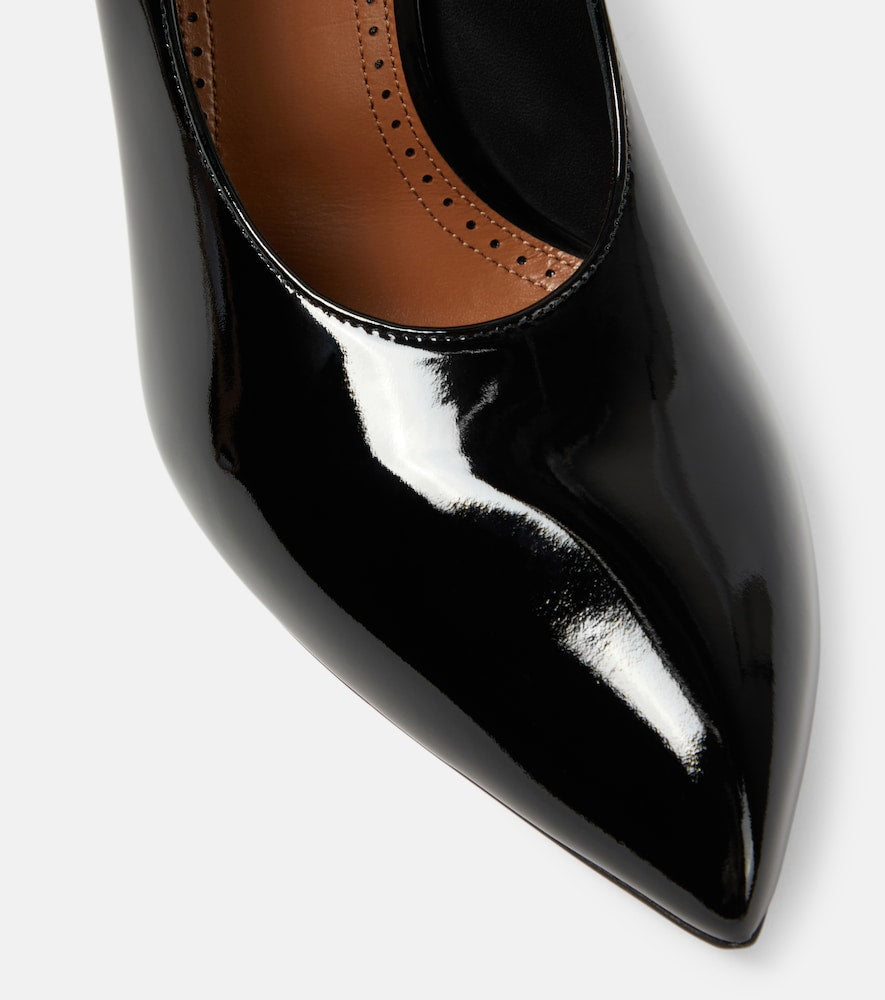 Alaia Shark patent leather pumps - Black High-Heel Pumps
