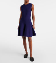 Alaia Wool-blend minidress