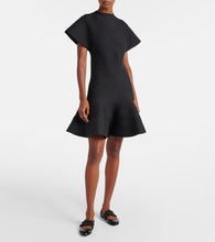 Alaia Wool-blend minidress