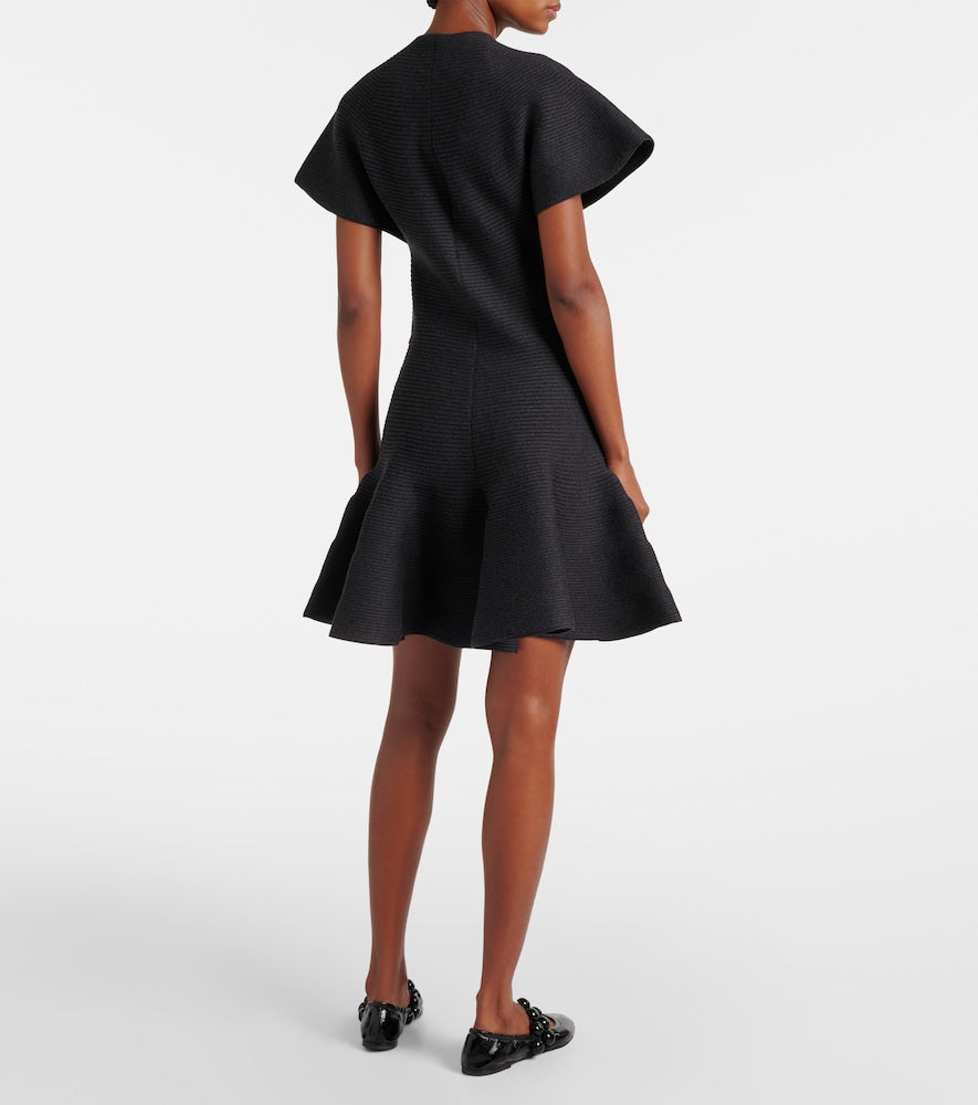 Alaia Wool-blend minidress