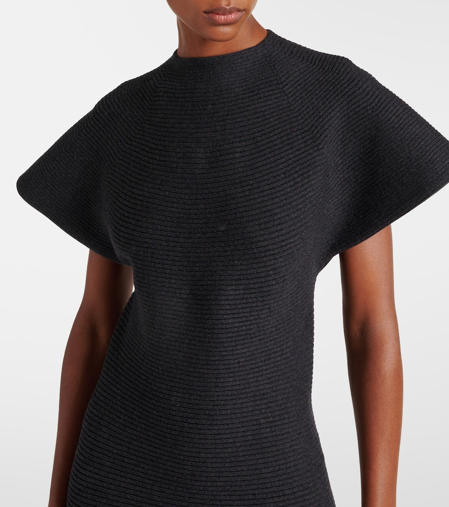 Alaia Wool-blend minidress