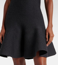 Alaia Wool-blend minidress