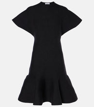 Alaia Wool-blend minidress. Alaia羊毛混纺迷你连衣裙