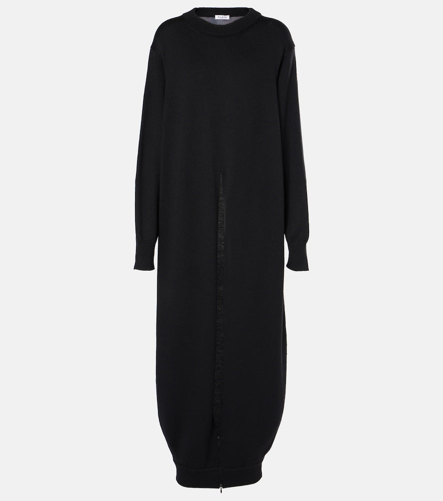 Alaia Wool sweater dress. Alaia 羊毛针织连衣裙