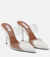 Alaia patent leather and PU mules - Alaia 漆皮 PU 穆勒鞋
