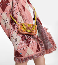 Alanui Bandana crochet phone pouch