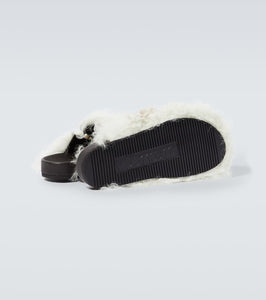 Alanui Journey shearling slippers