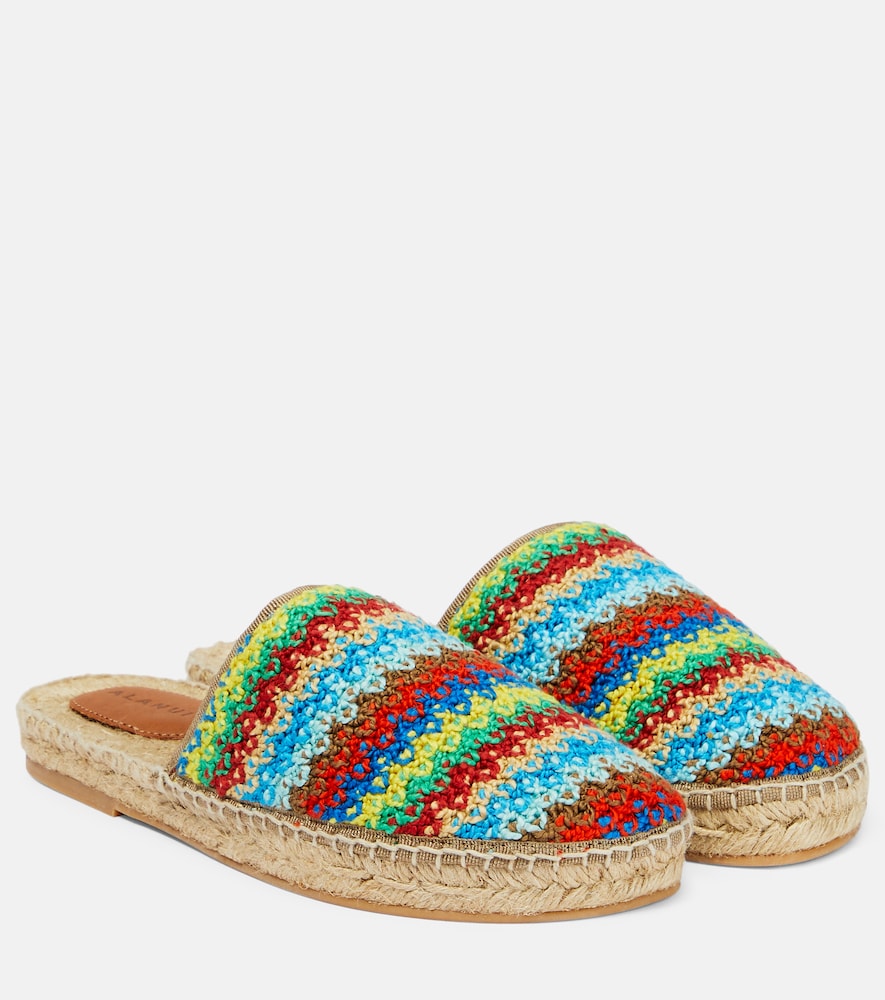 Alanui Over The Rainbow espadrilles - Alanui Over The Rainbow 帆布鞋
