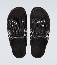 Alanui The Journey suede slippers