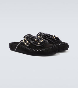 Alanui The Journey suede slippers