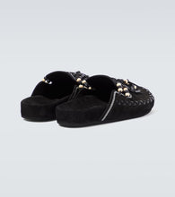 Alanui The Journey suede slippers