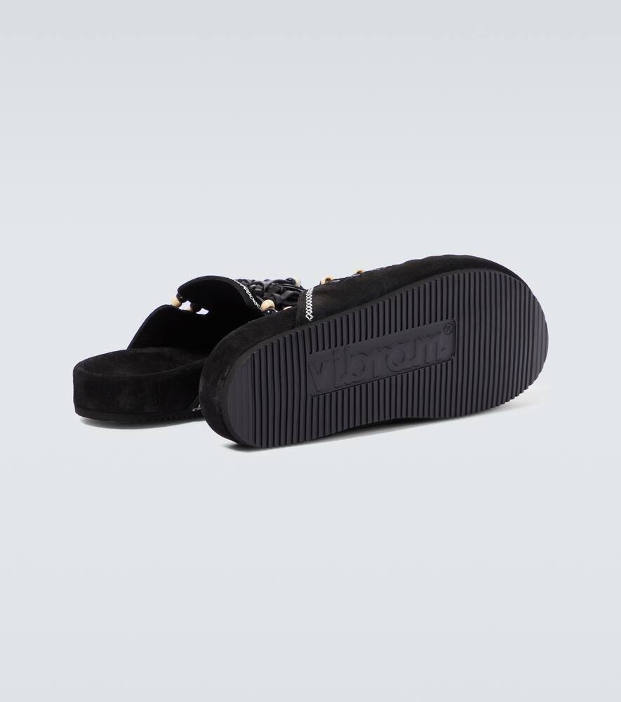 Alanui The Journey suede slippers