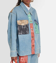 Alanui The Twelve Signs denim overshirt